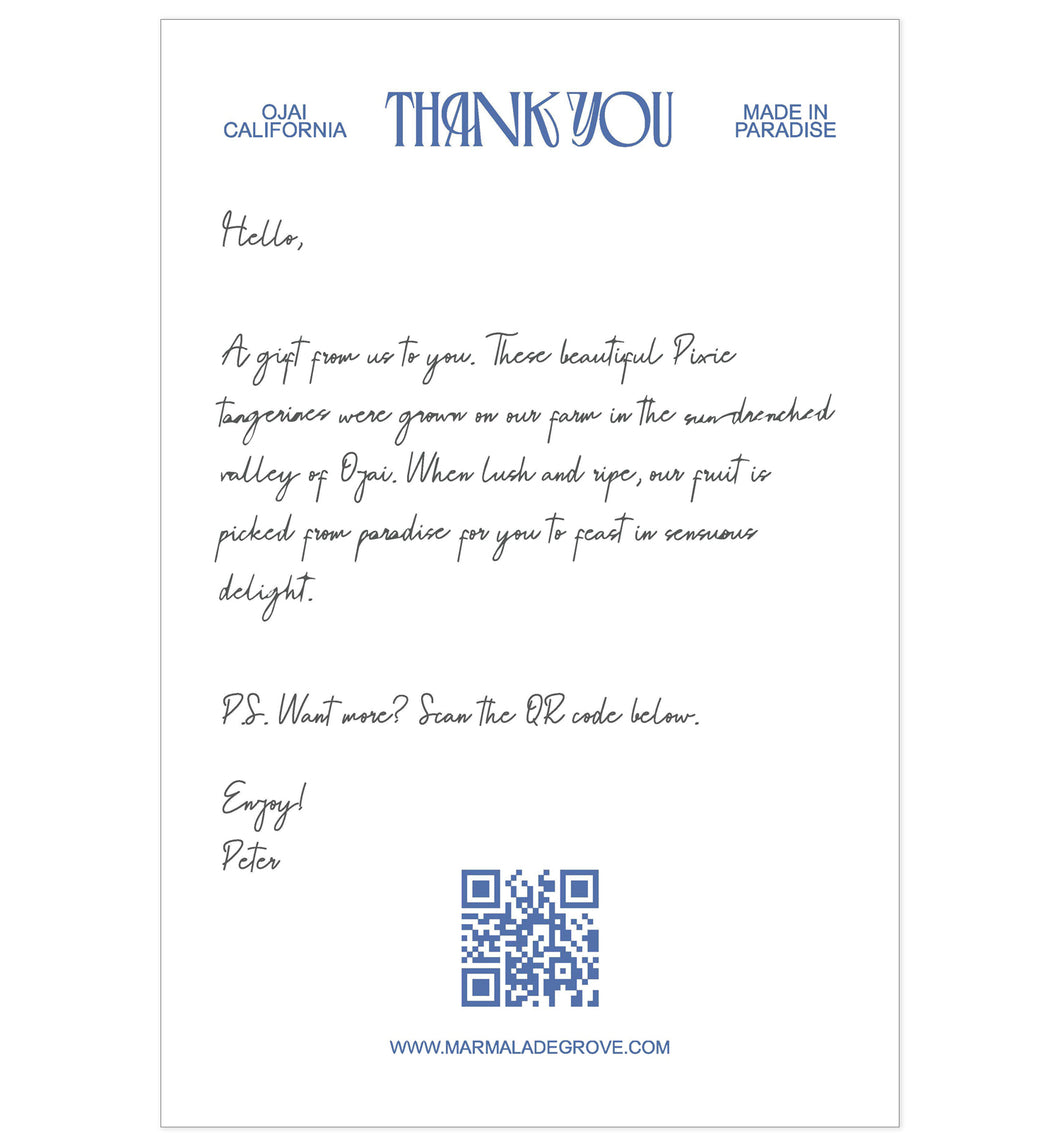 Gift Note