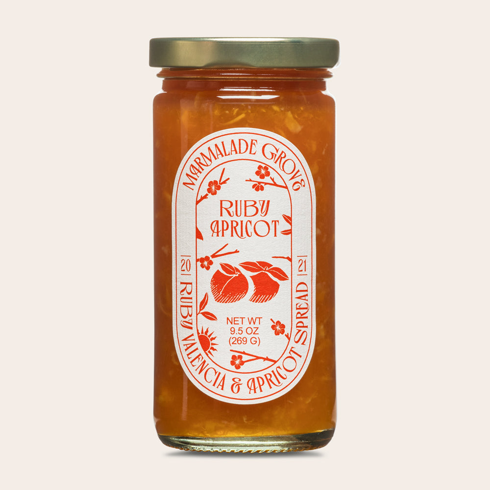 Ruby Valencia Apricot Fruit Spread – Marmalade Grove