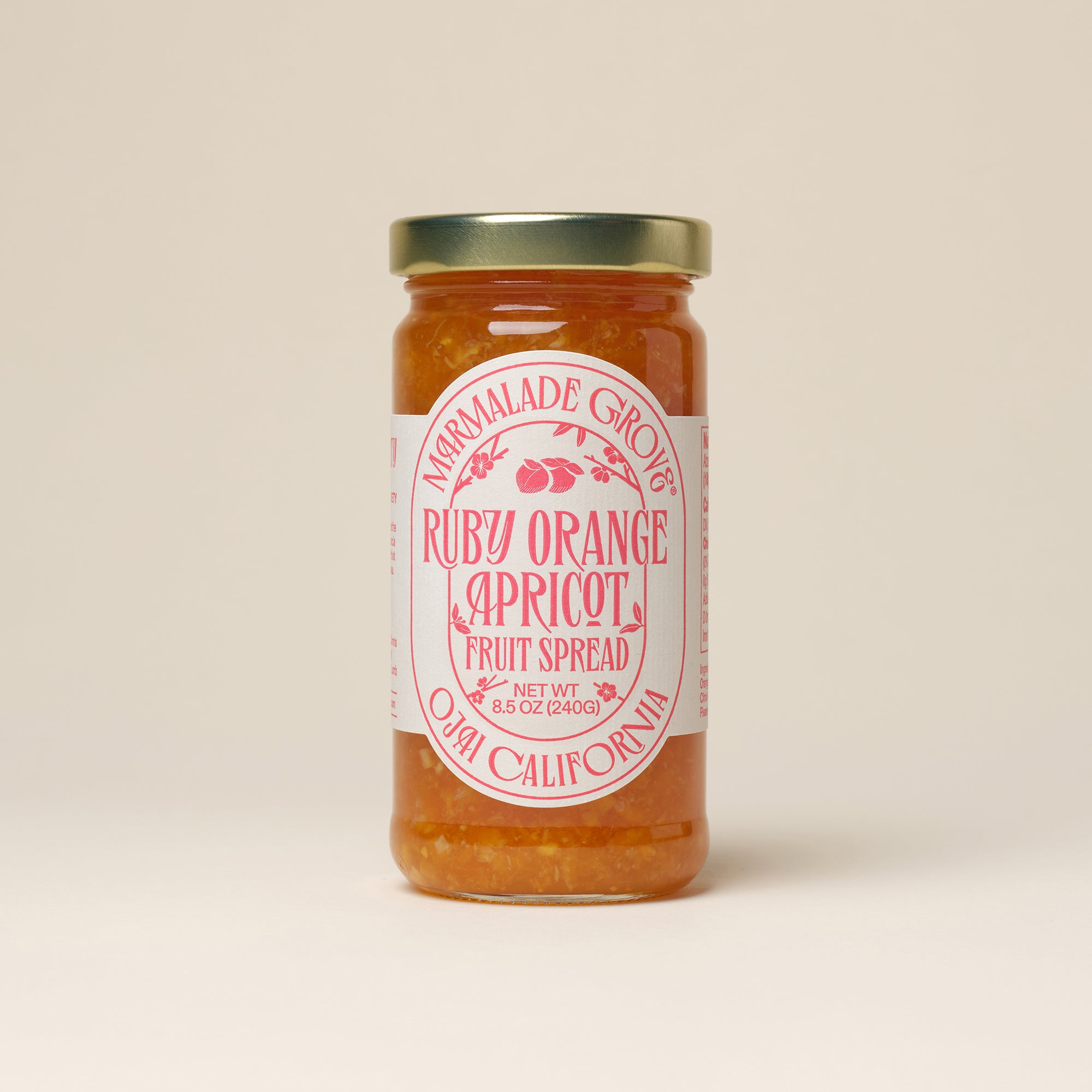 Ruby Valencia Apricot Fruit Spread – Marmalade Grove